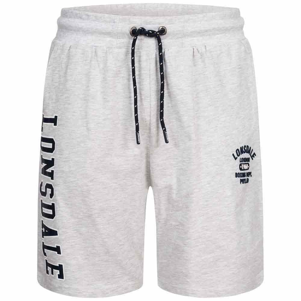 lonsdale knutton sweat shorts blanc 5xl homme