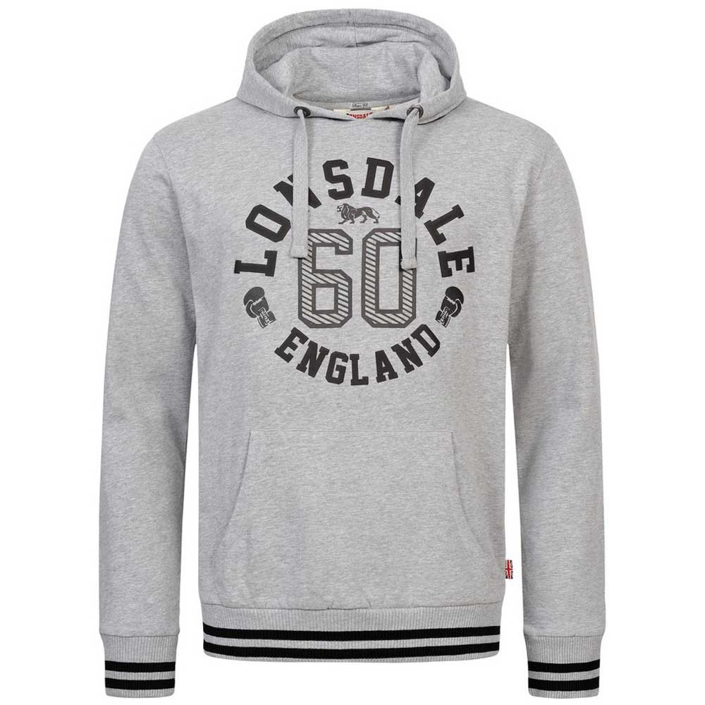 lonsdale mamhead hoodie gris 2xl homme