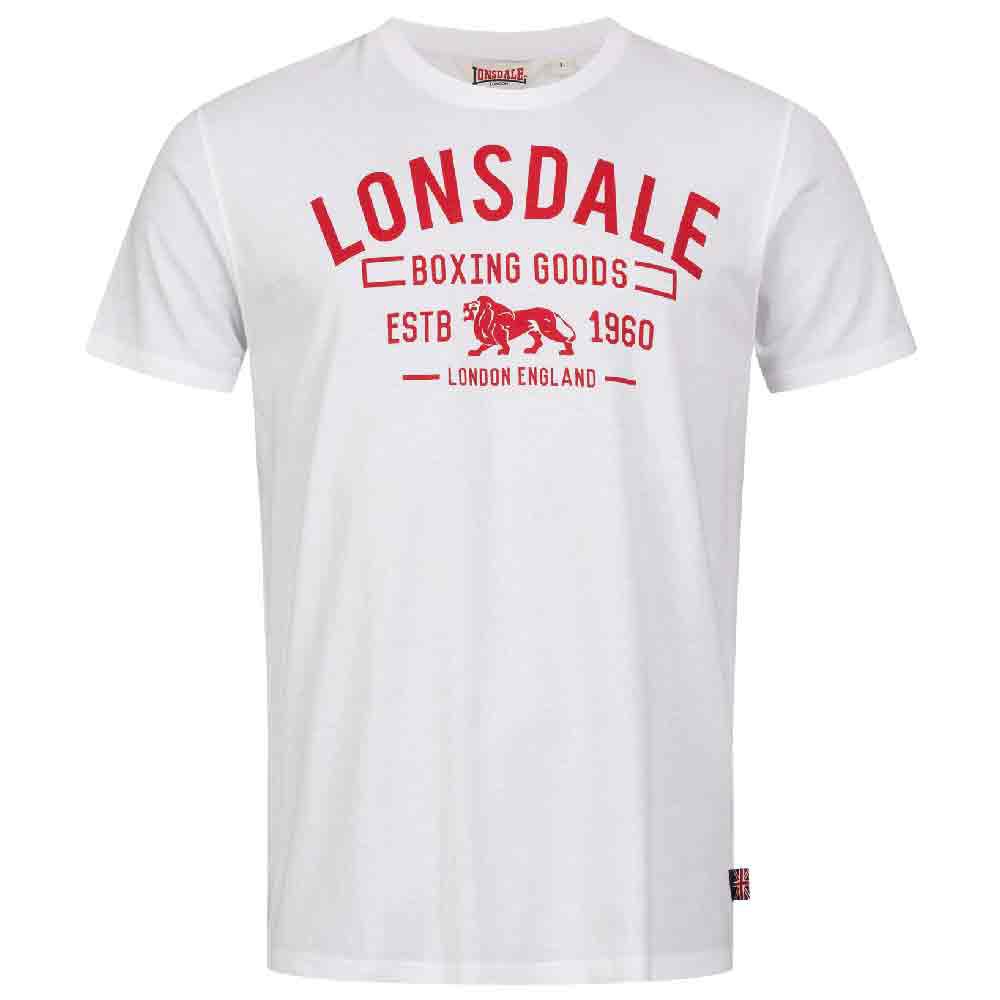 lonsdale papigoe short sleeve t-shirt blanc xl homme