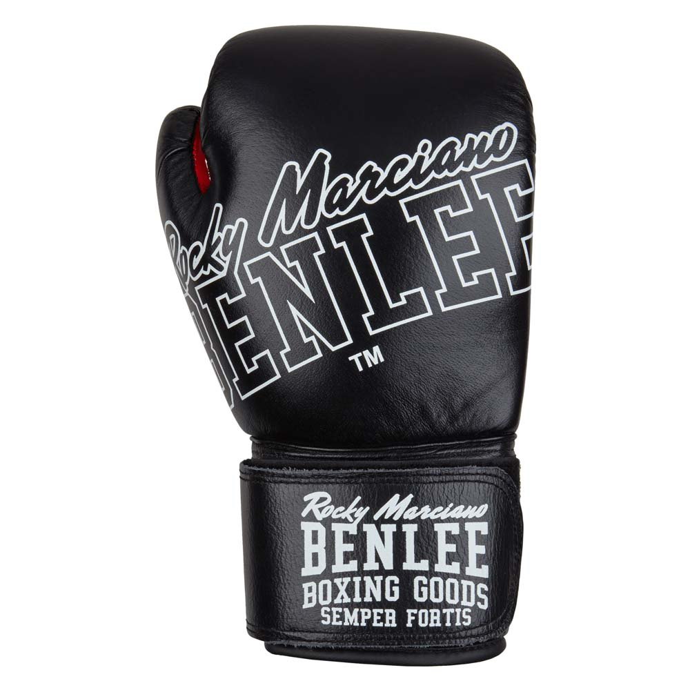 benlee rockland leather boxing gloves noir 8 oz