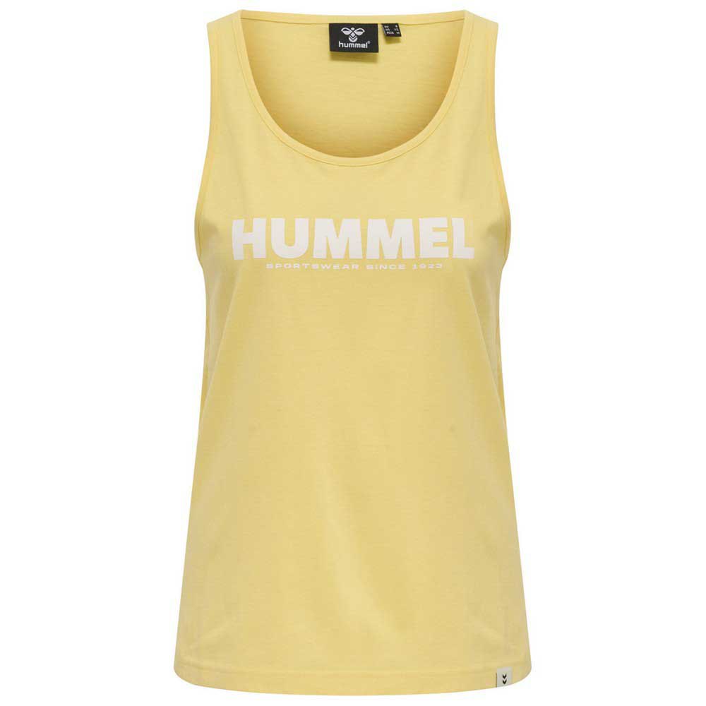 hummel legacy sleeveless t-shirt jaune s femme