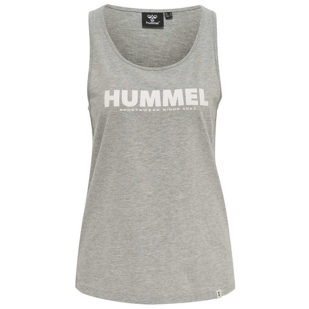 hummel legacy sleeveless t-shirt gris s femme