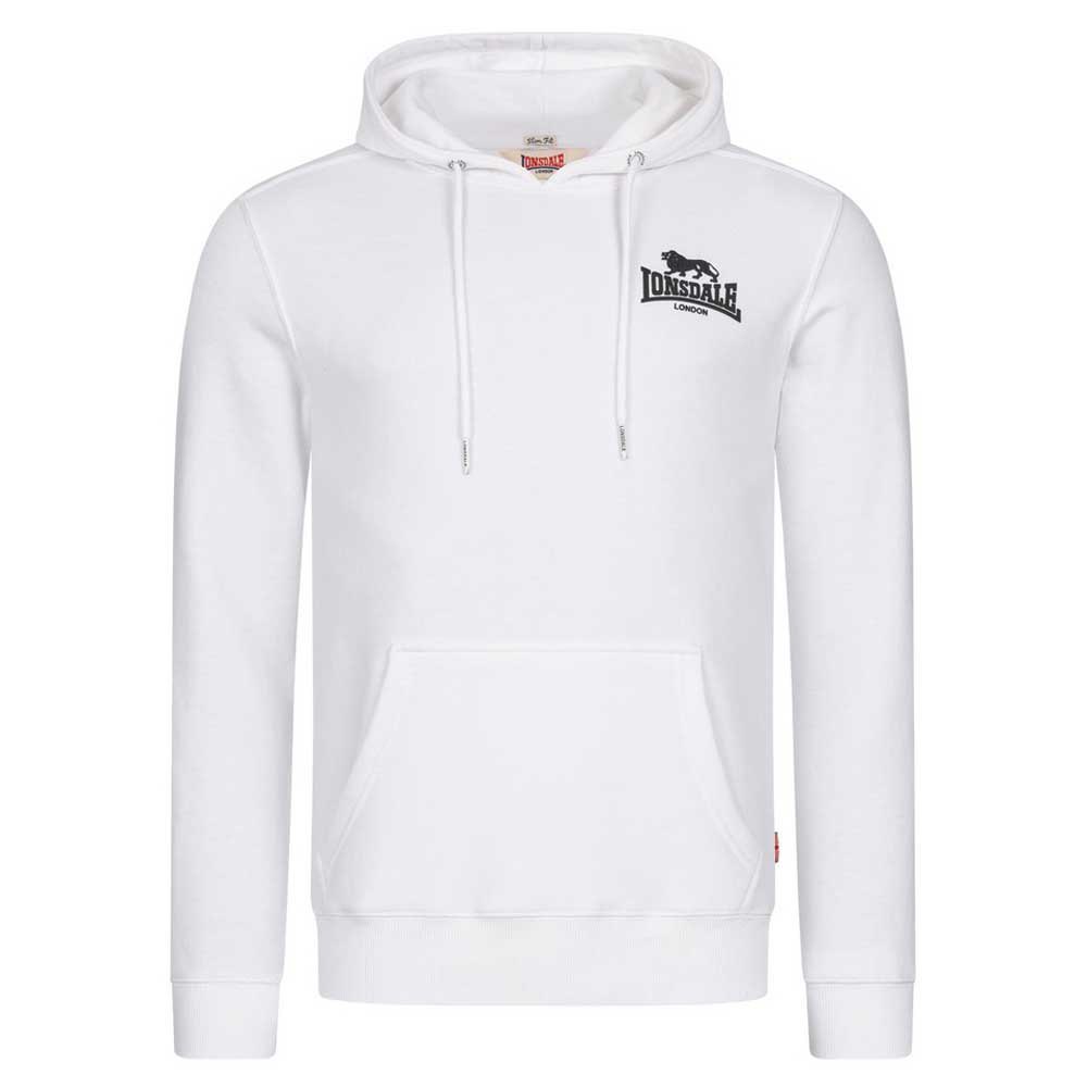 lonsdale claughton hoodie blanc 3xl homme