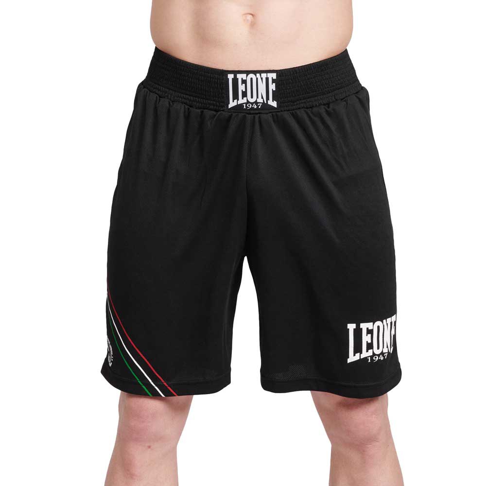 leone1947 flag boxing shorts noir m homme