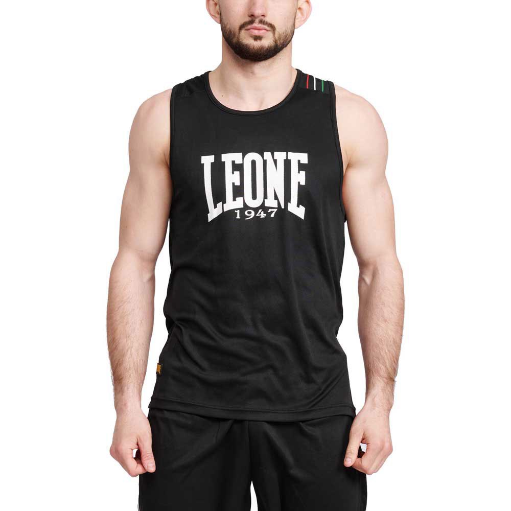 leone1947 flag boxing sleeveless t-shirt noir l homme