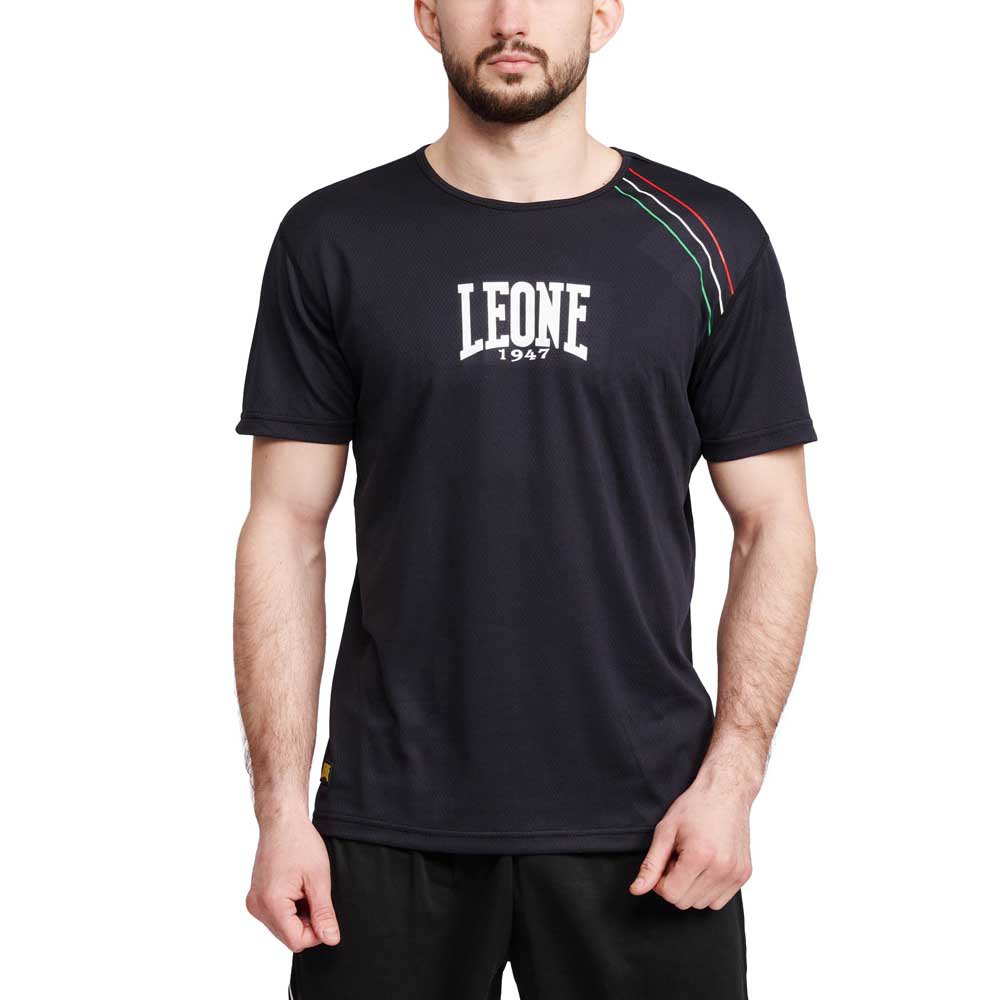 leone1947 flag short sleeve t-shirt noir l homme
