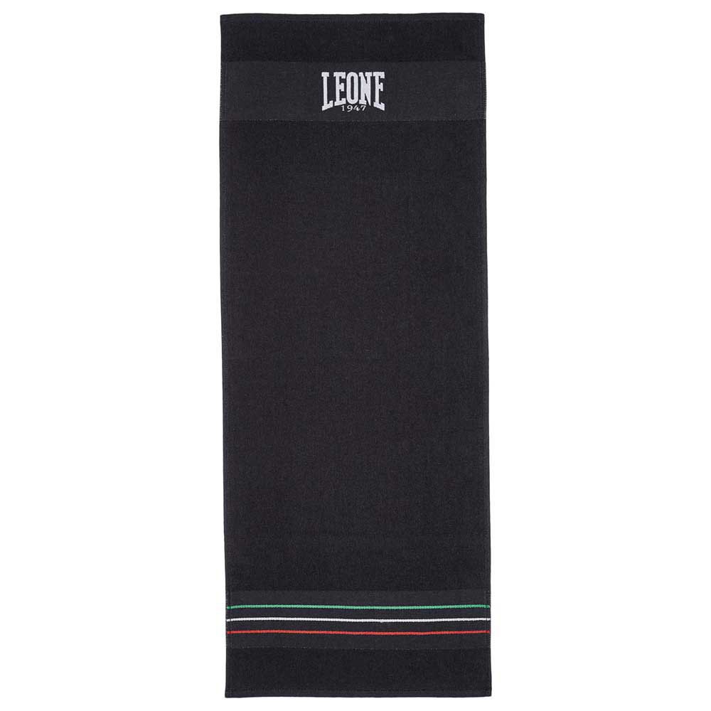 leone1947 flag towel noir