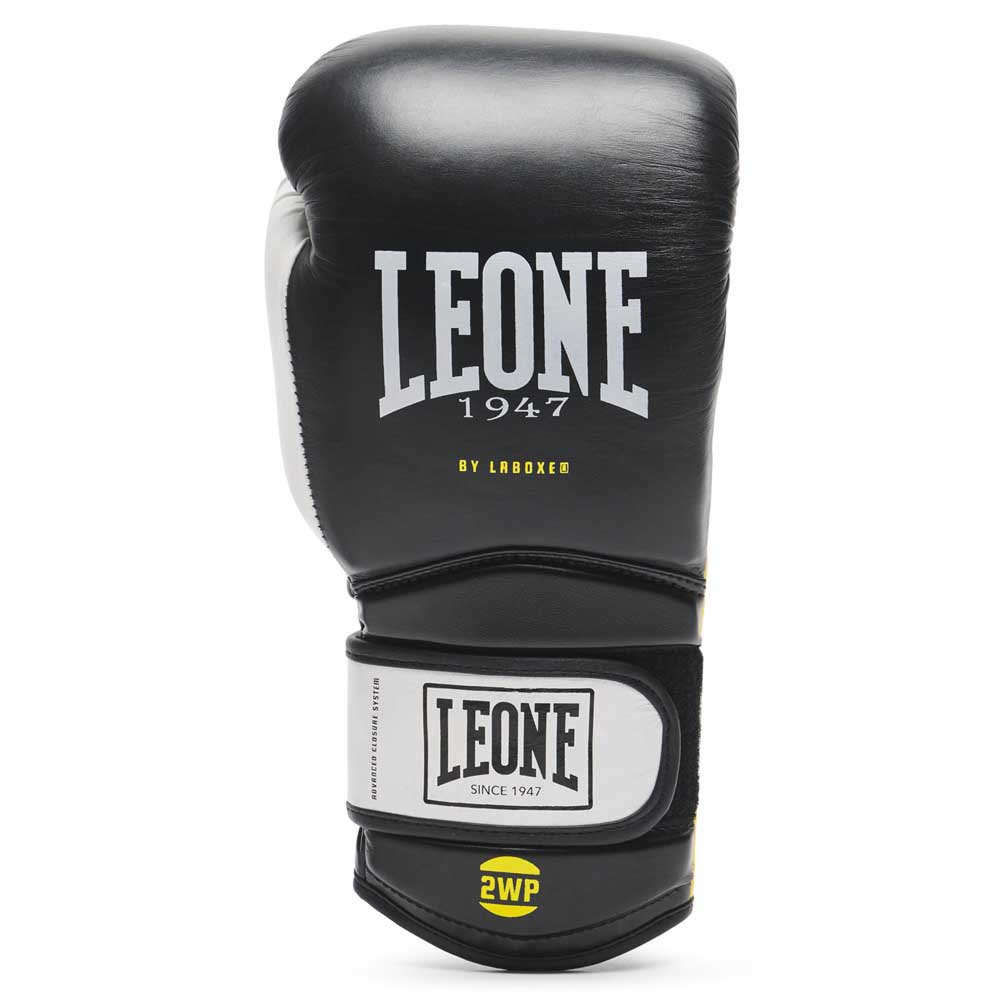leone1947 il tecnico n3 artificial leather boxing gloves noir 10 oz