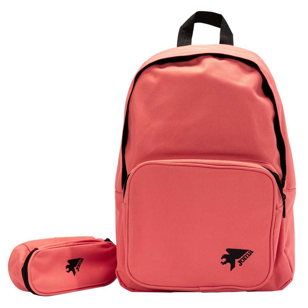 joma lion with pencil case backpack orange