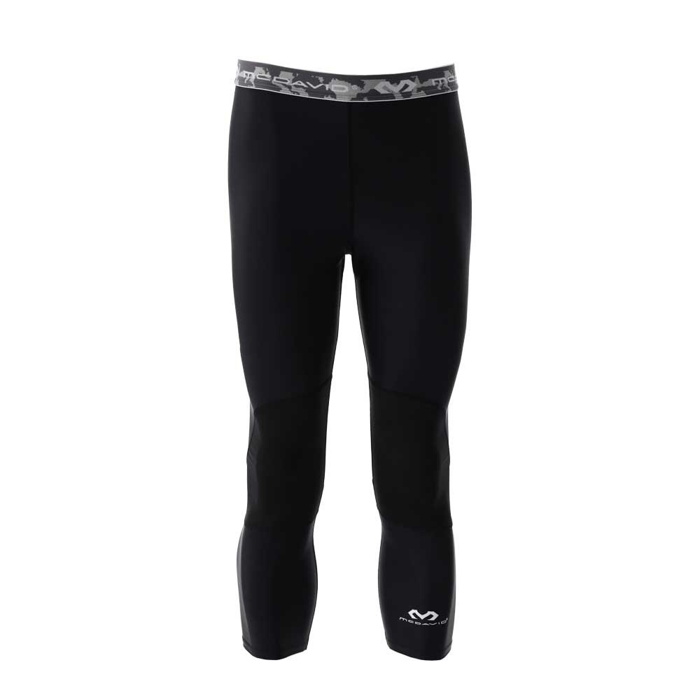 mc david compression with dual layer knee support leggings noir xl homme