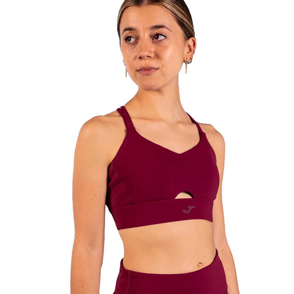 joma core sport sports top medium support rouge m femme