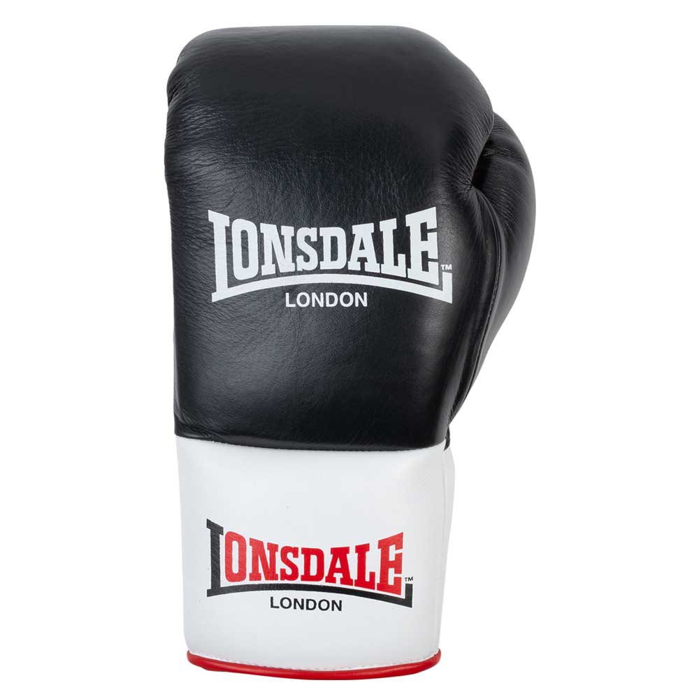 lonsdale campton leather boxing gloves noir 8 oz r