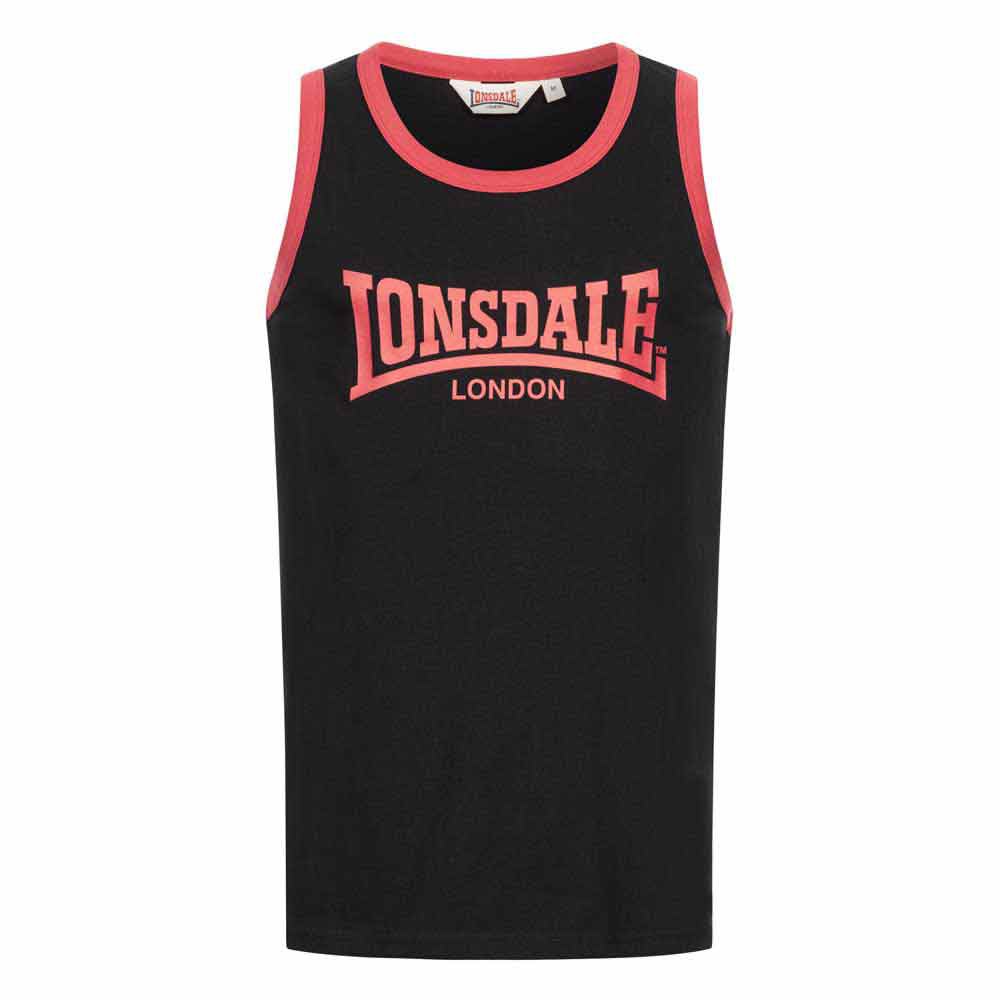 lonsdale knockan short sleeve t-shirt noir 3xl homme