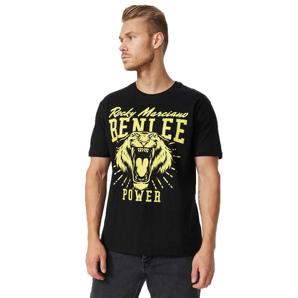 benlee tiger power short sleeve t-shirt noir 3xl homme