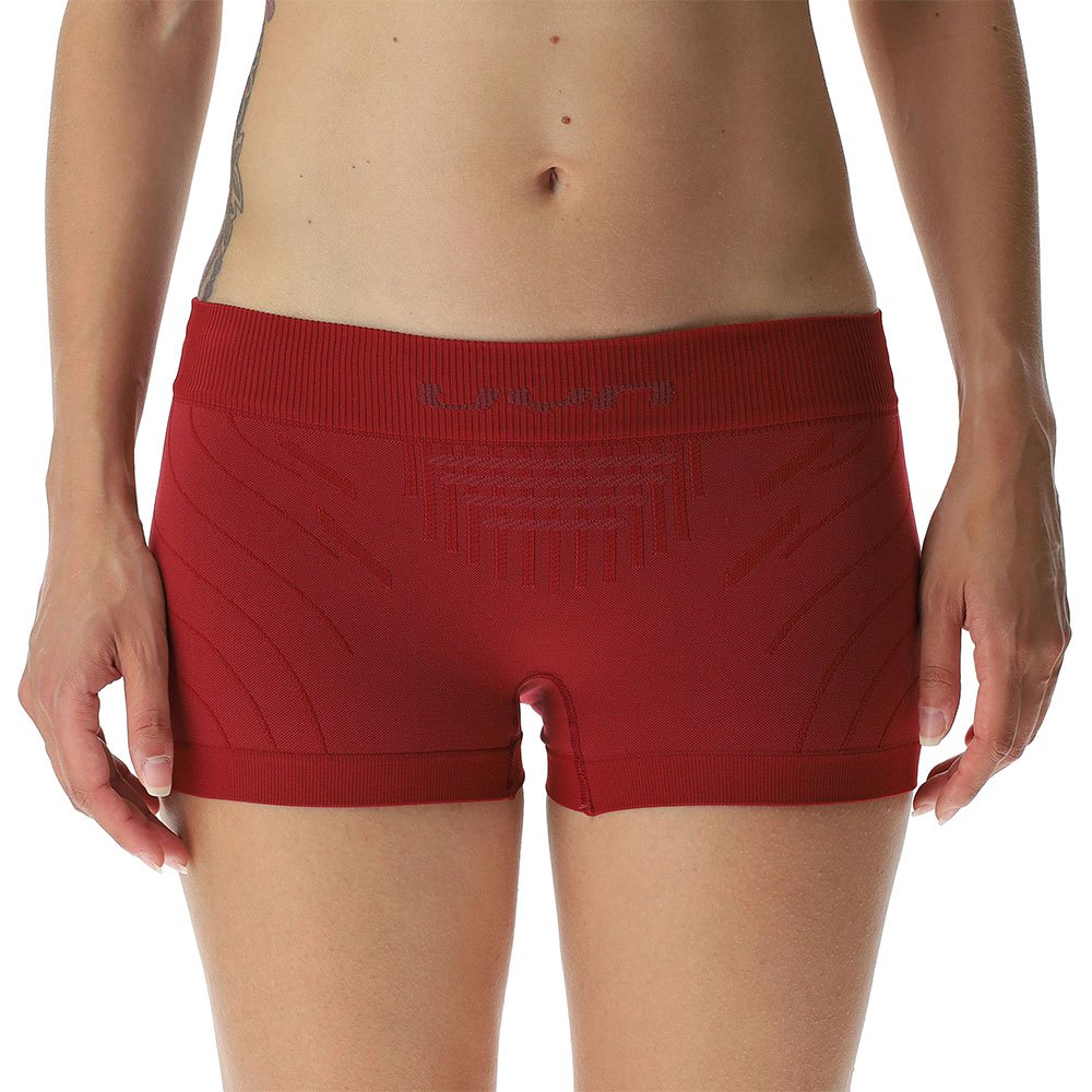 uyn motyon 2.0 short leggings rouge s / m femme