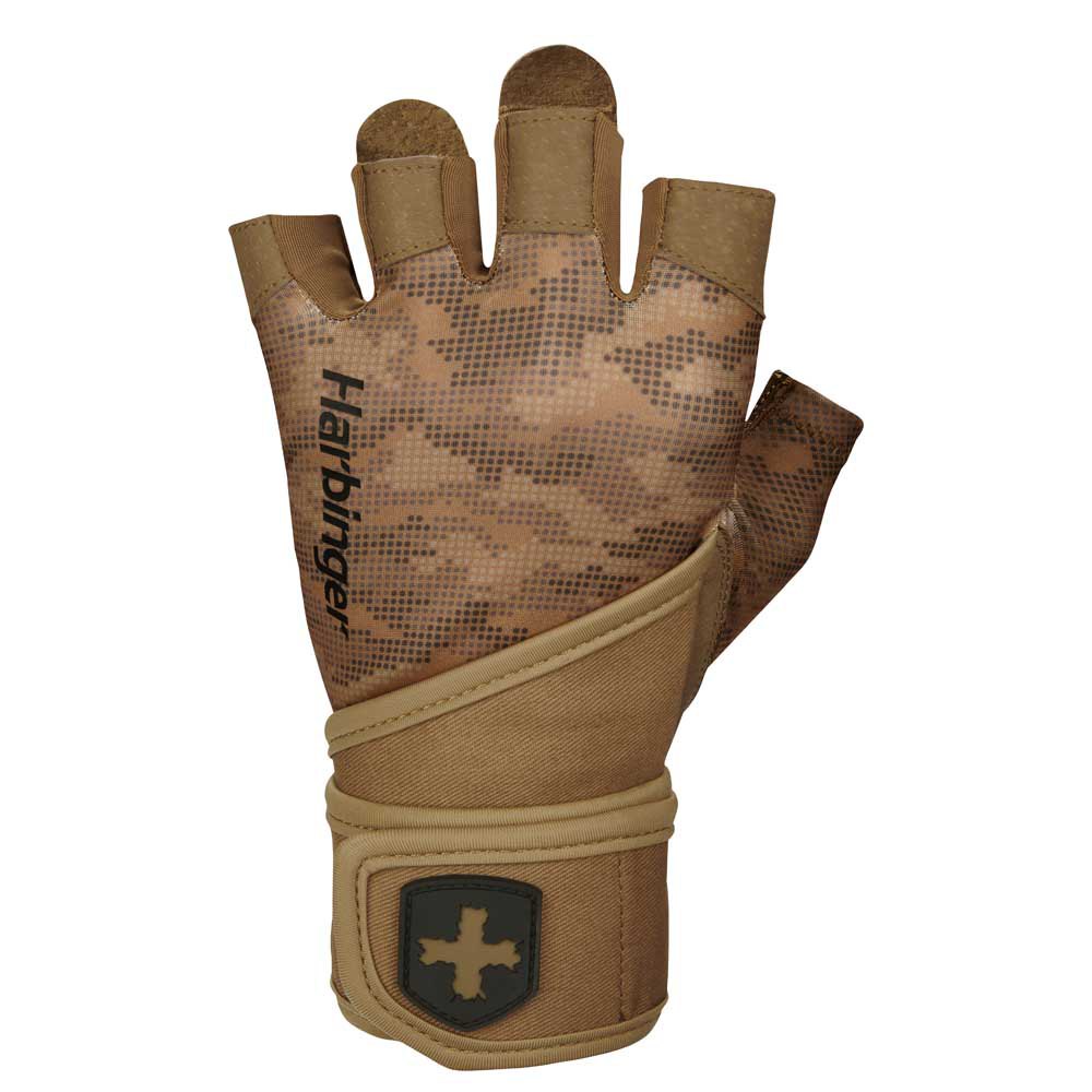 harbinger pro ww 2.0 training gloves marron s