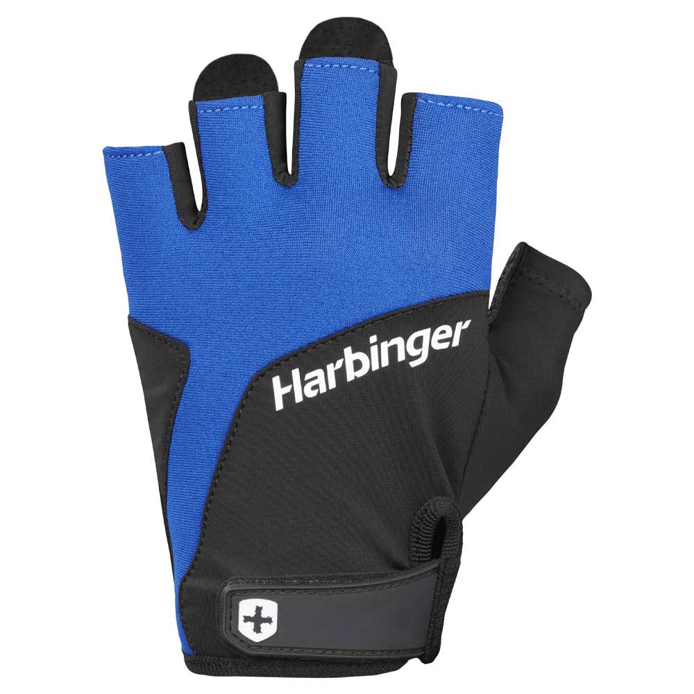 harbinger training grip 2.0 training gloves bleu m