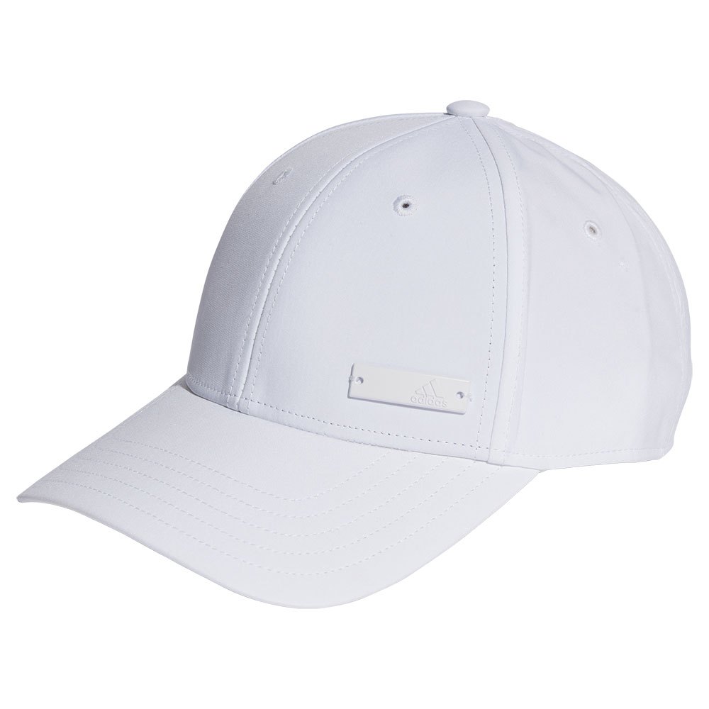 adidas metal badge lightweight baseball cap blanc 56 cm homme