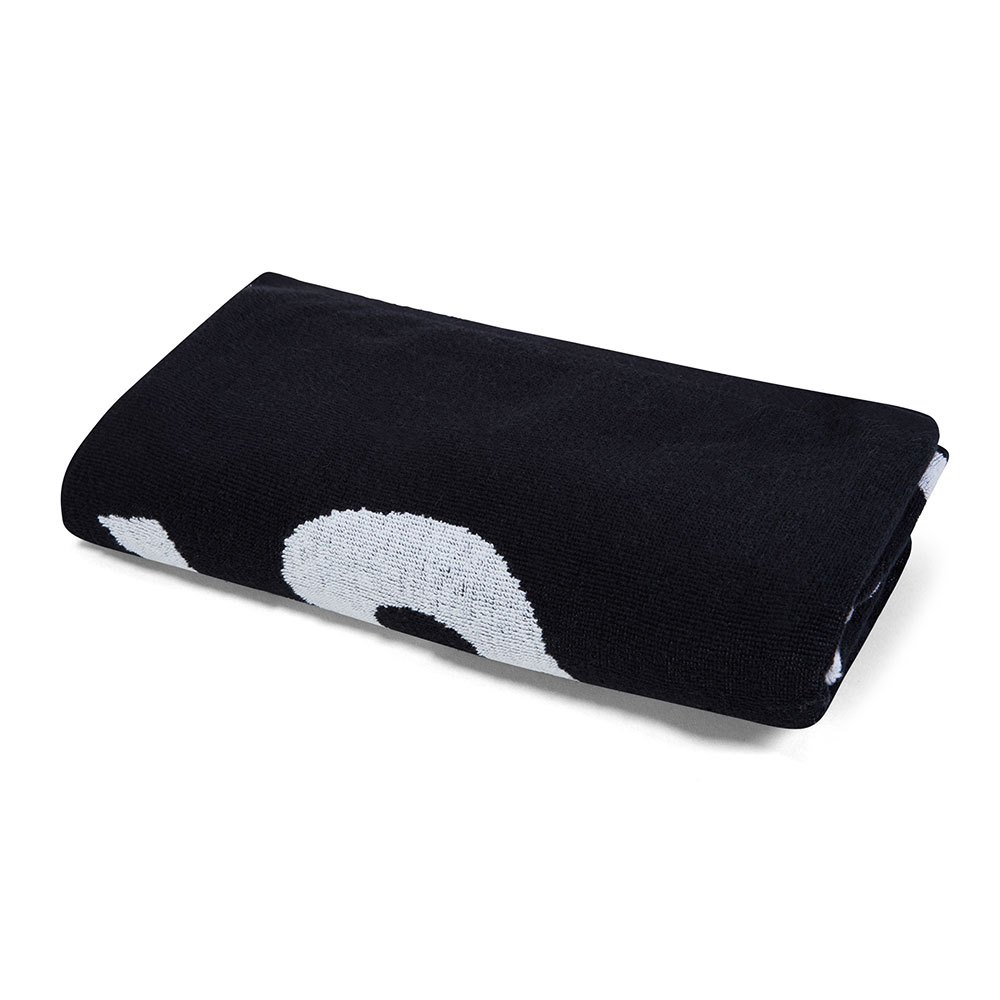 speedo logo towel noir 70x140cm