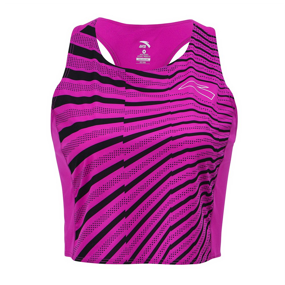 anta sports suit sports top rose xs femme