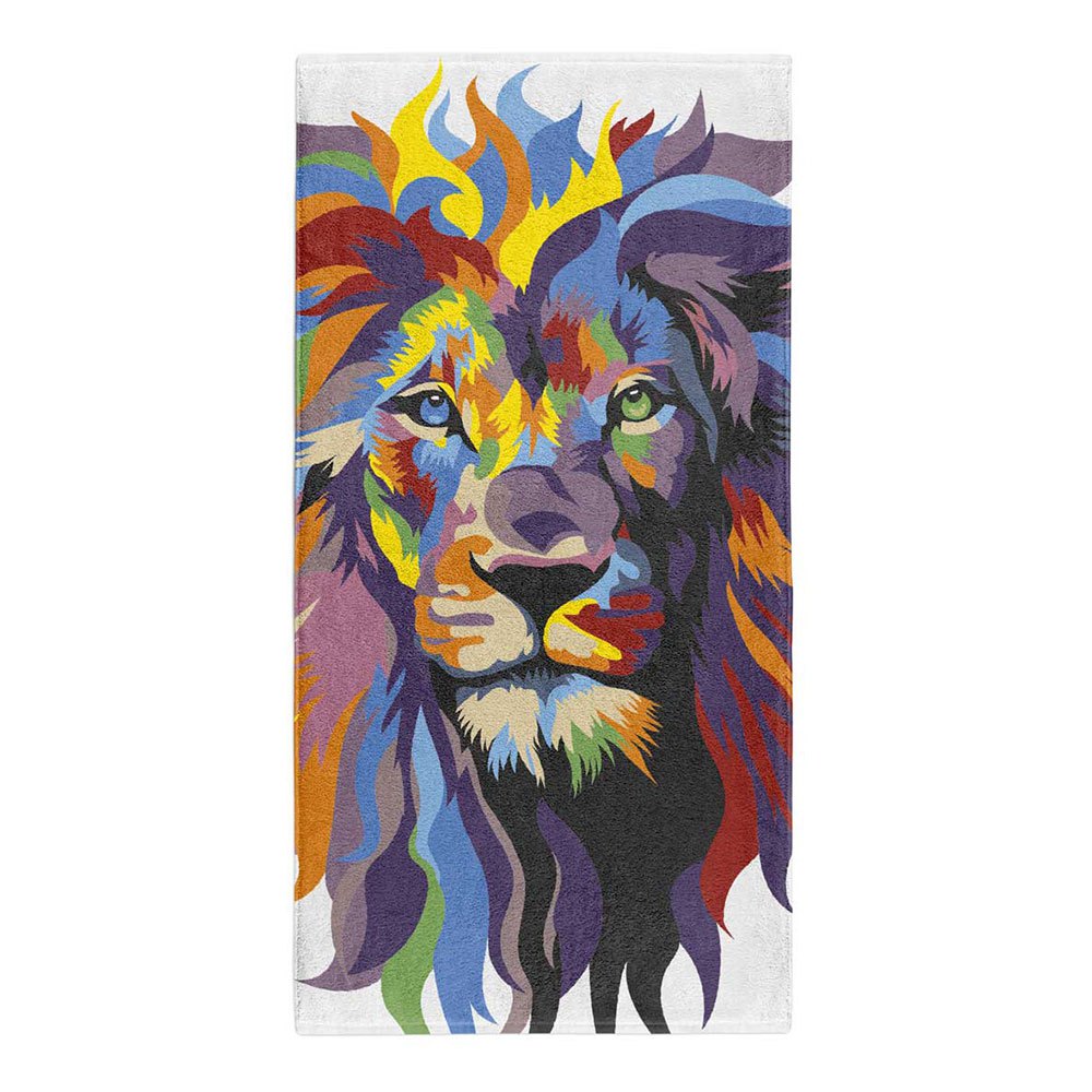 otso be a lion towel multicolore