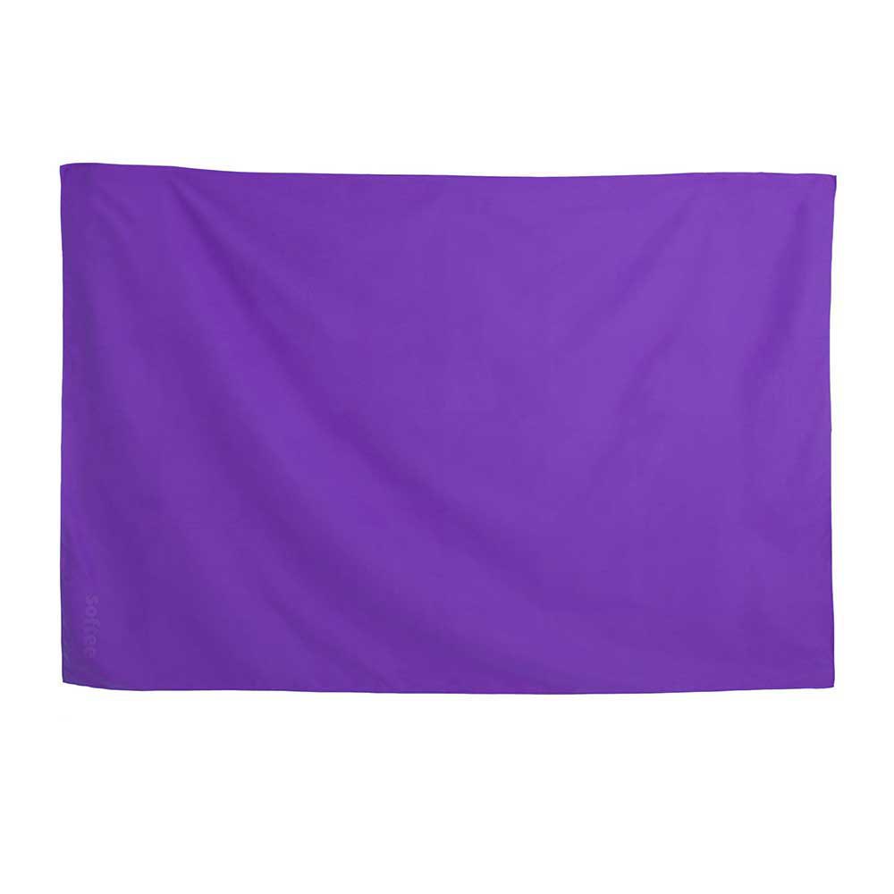 softee microfiber towel violet 70 x 140 cm