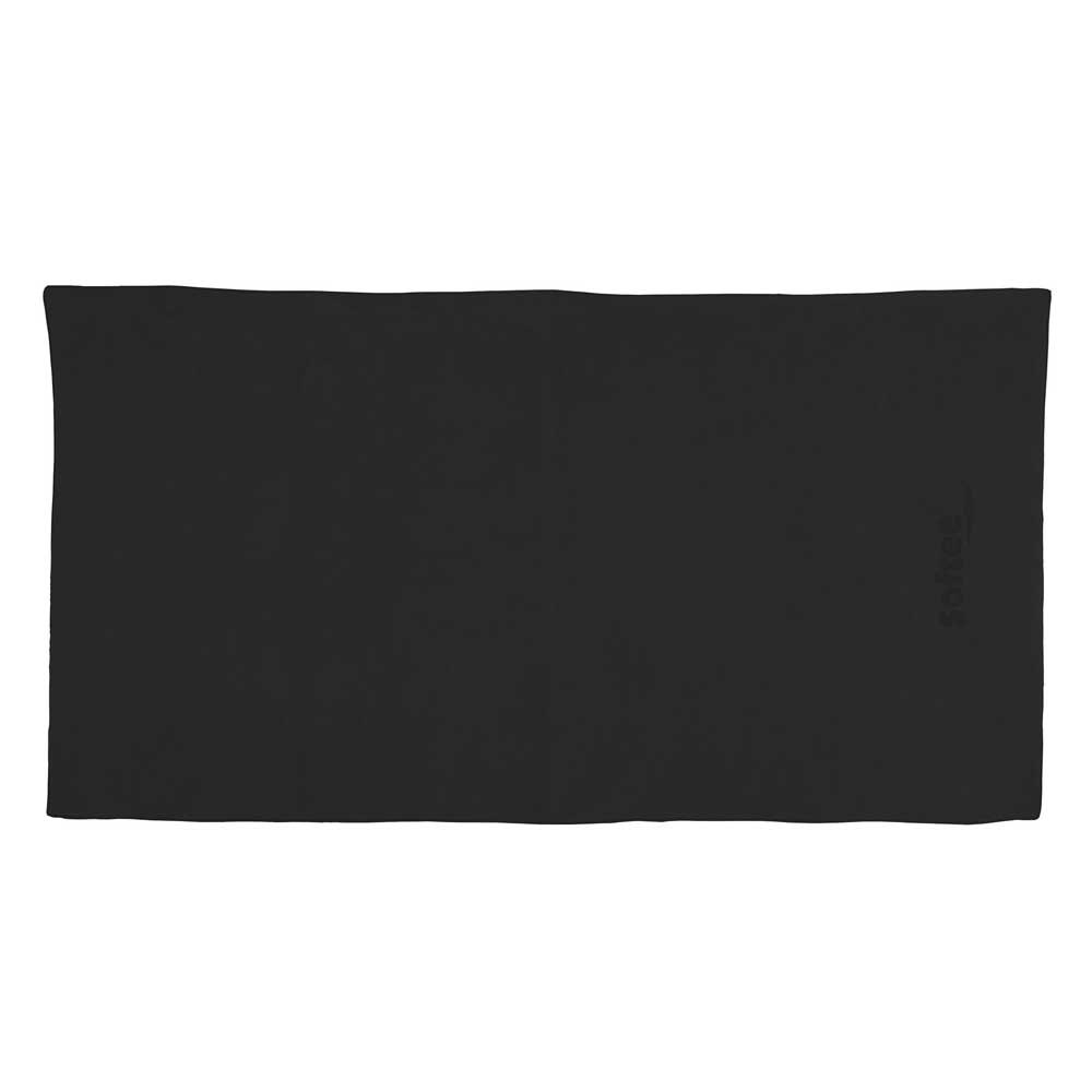 softee sweet towel noir 100 x 150 cm