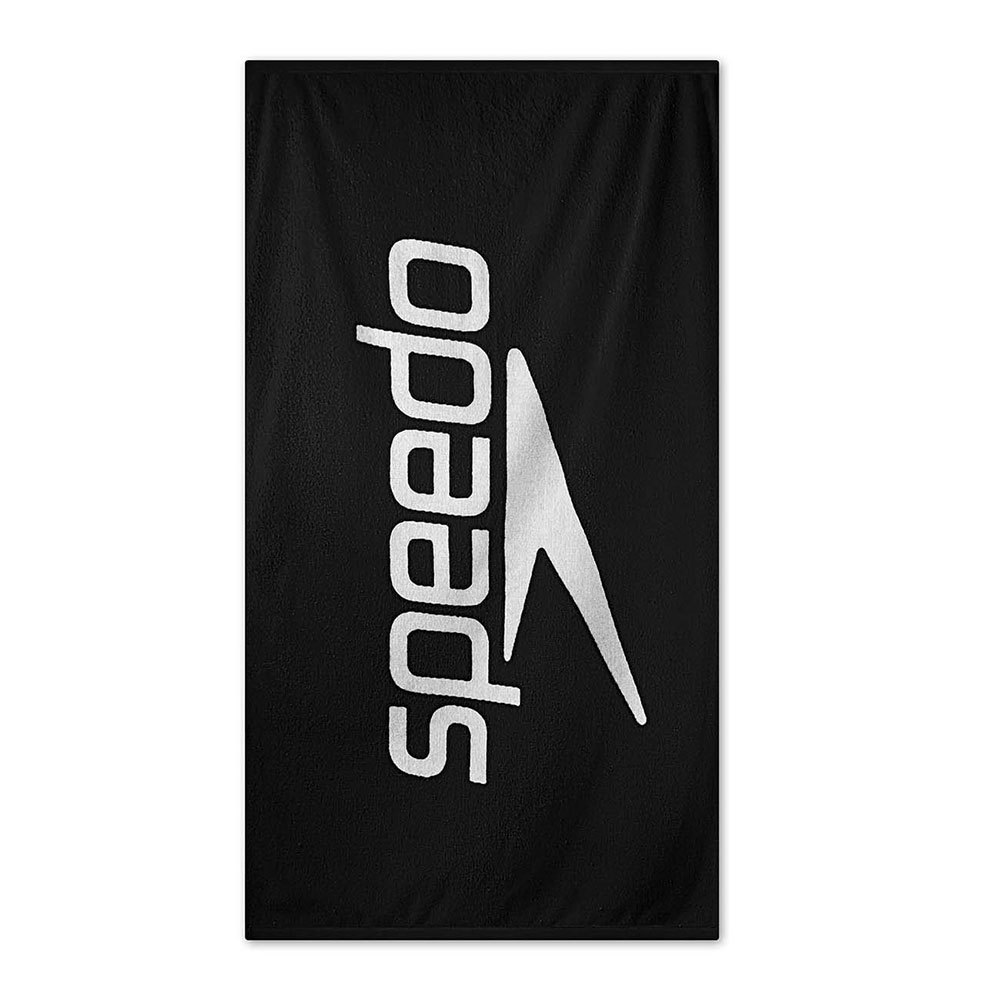 speedo logo towel noir
