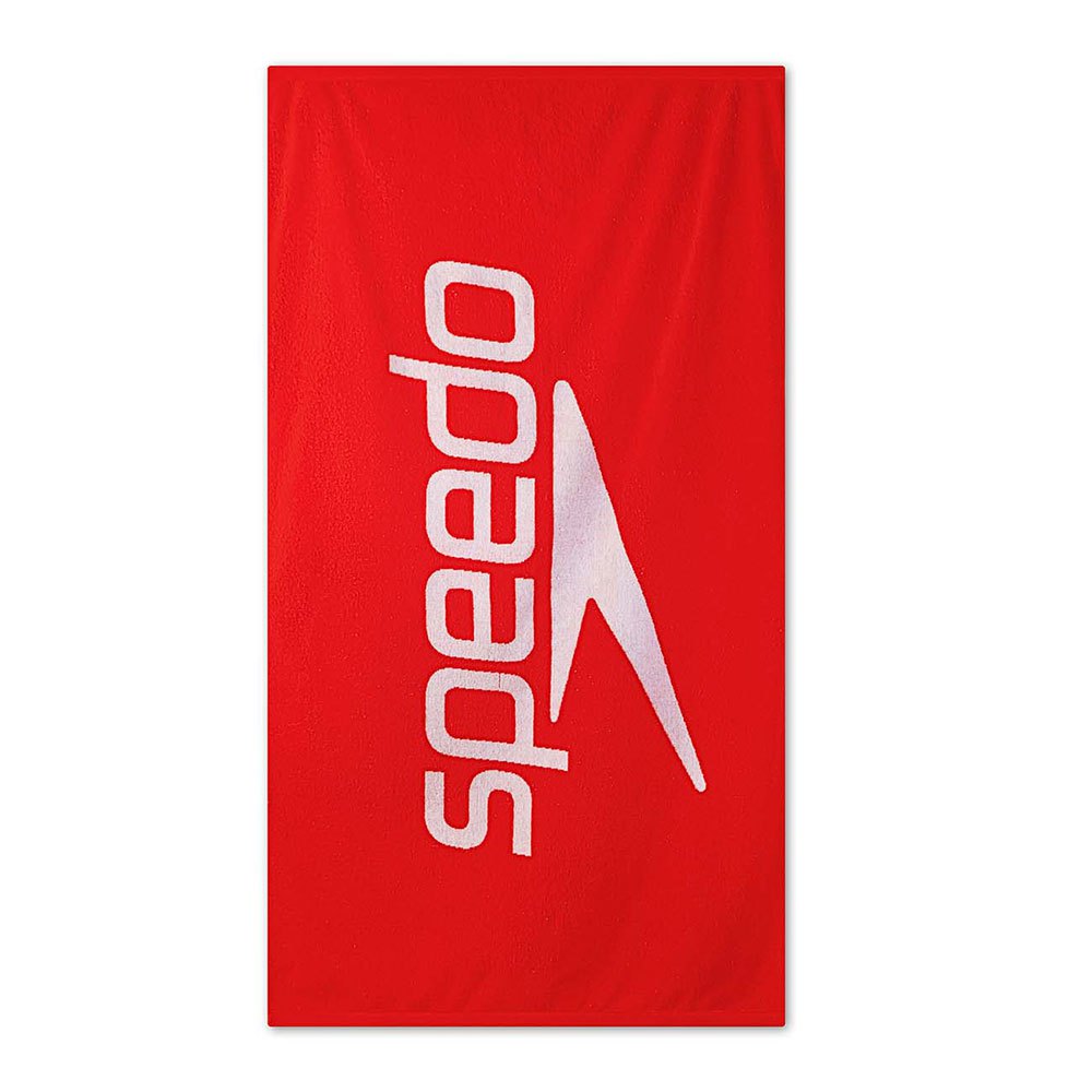 speedo logo towel rouge