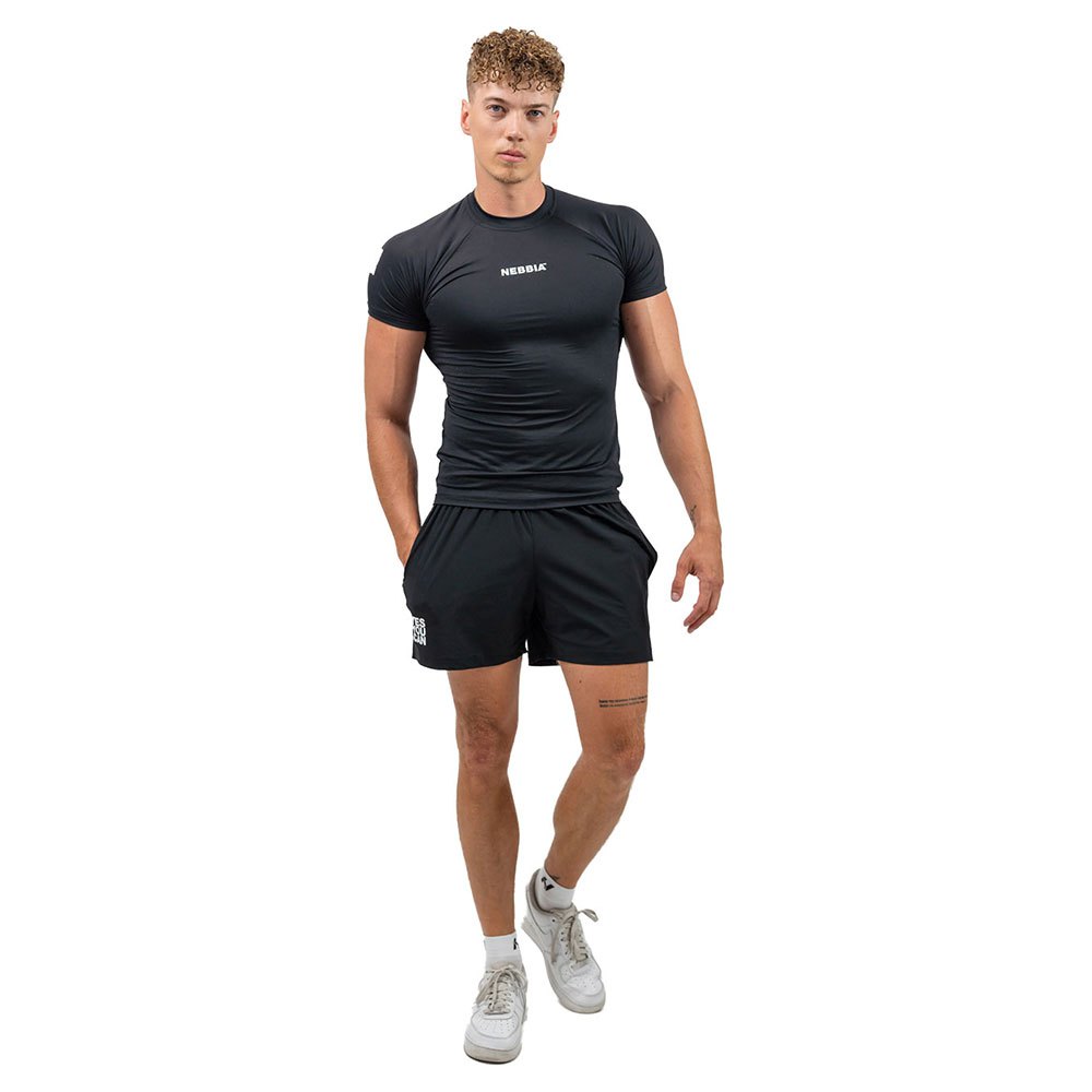 nebbia activewear quick-drying resistance 337 shorts noir m homme