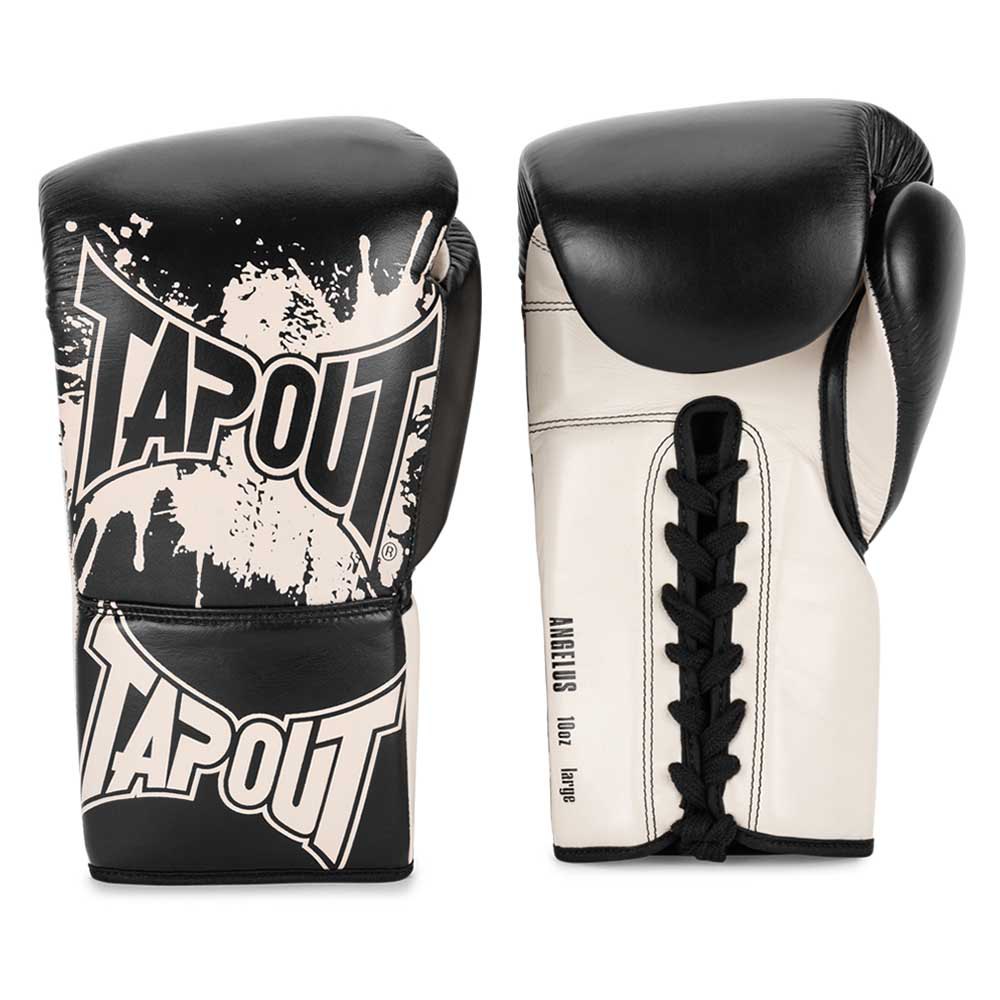 tapout angelus leather boxing gloves noir 08 oz r