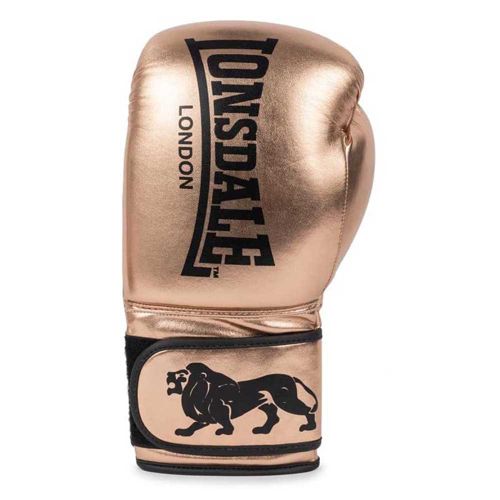 lonsdale dinero artificial leather boxing gloves rose 10 oz