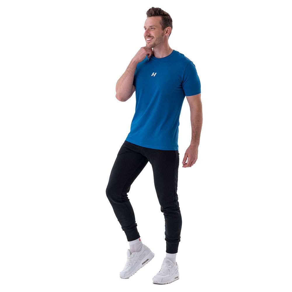 nebbia classic reset 327 short sleeve t-shirt bleu m homme