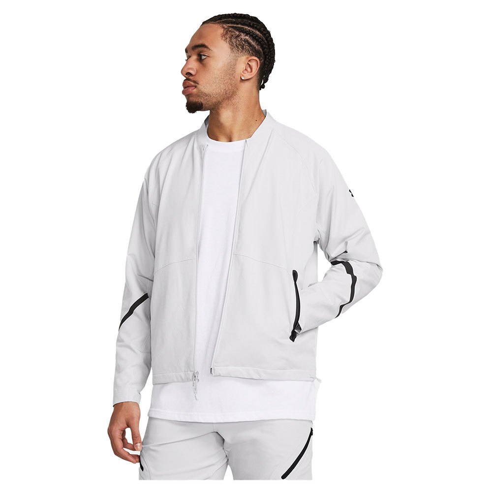 under armour unstoppable bomber jacket blanc 2xl homme