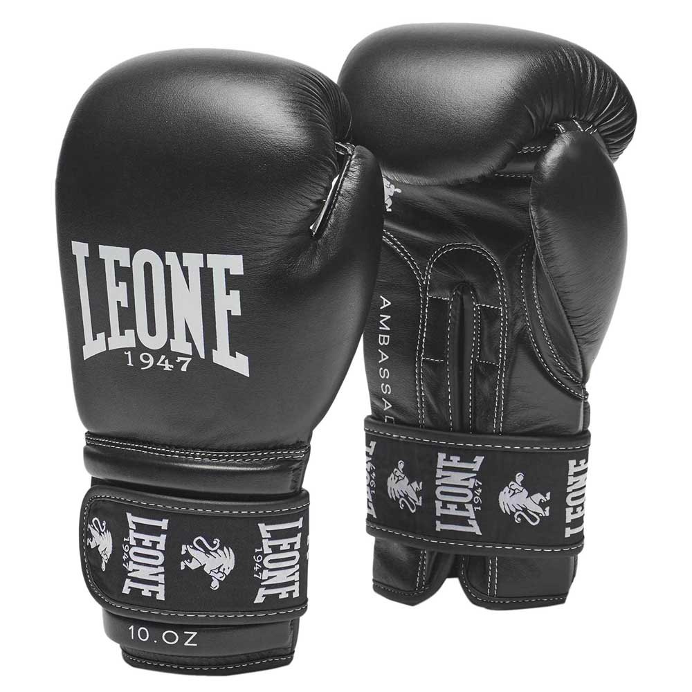 leone1947 ambassador combat gloves refurbished noir 12 oz