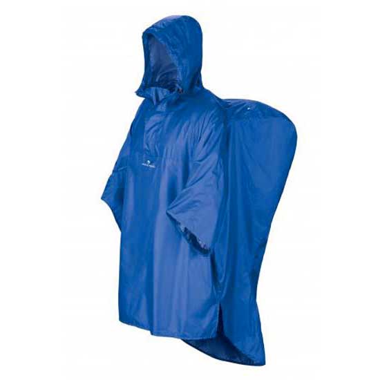 ferrino hiker raincoat poncho bleu s-m homme