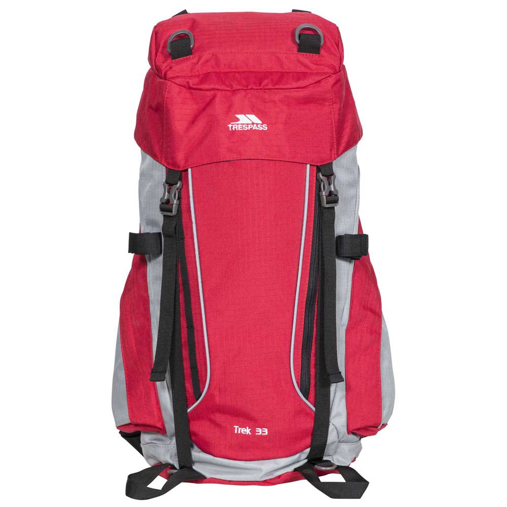 trespass trek 33l backpack rouge