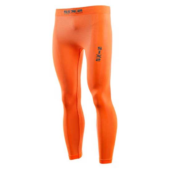 sixs carbon leggings orange 2xl homme
