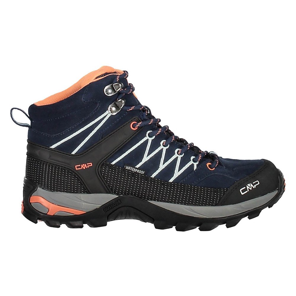 cmp rigel mid wp 3q12946 hiking boots bleu,noir eu 37 femme