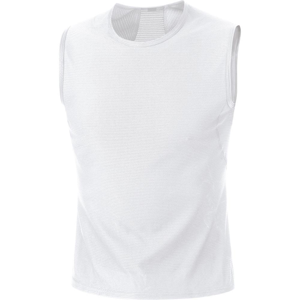 gore® wear sleeveless base layer blanc s homme