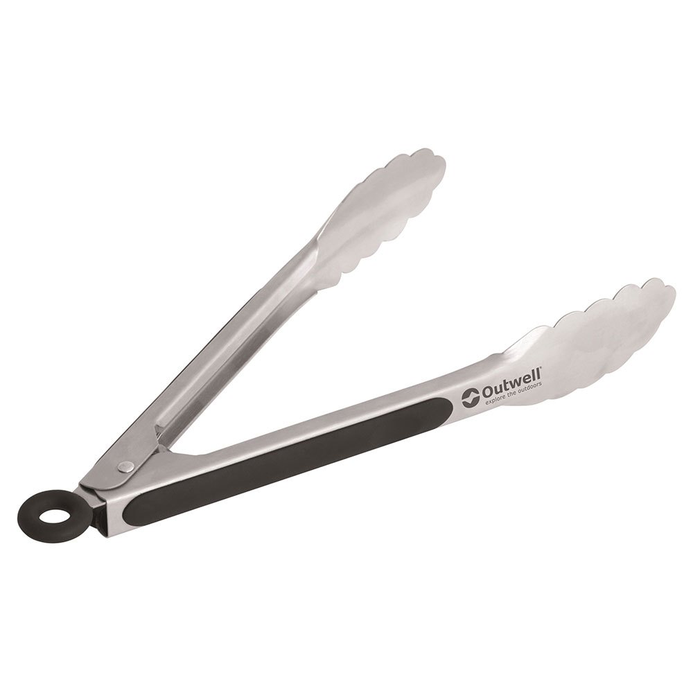 outwell locking grill tongs argenté