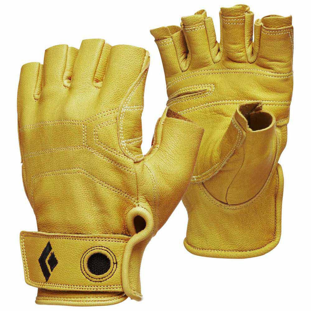 black diamond stonees short gloves jaune s homme