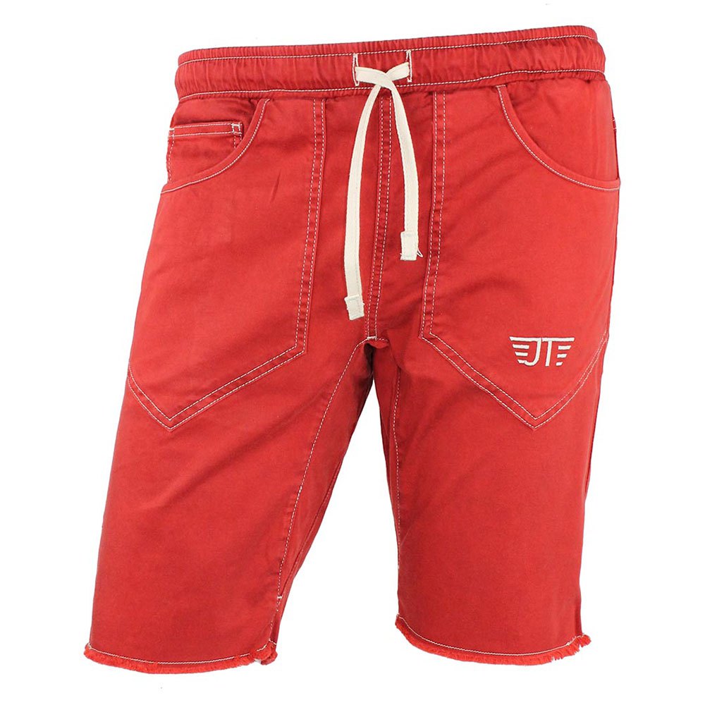 jeanstrack montes shorts rouge l homme