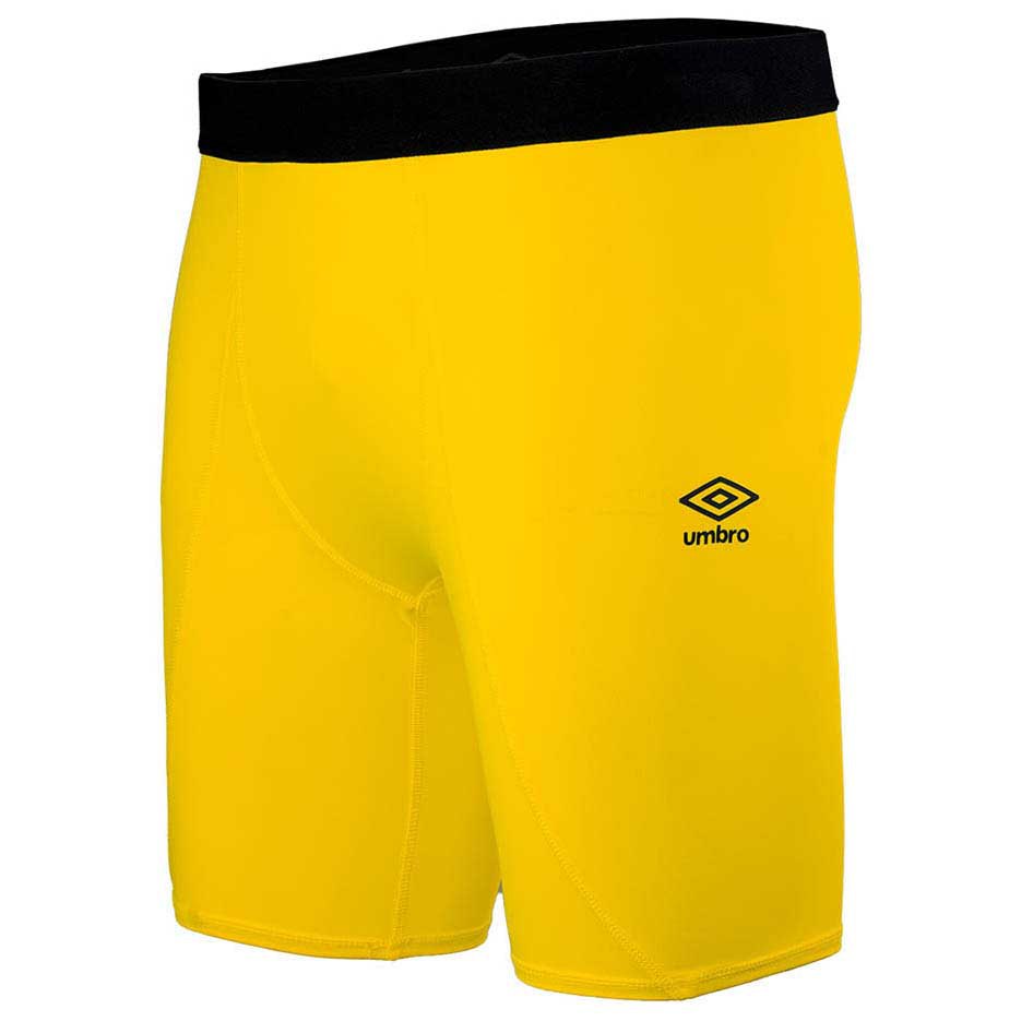 umbro core power short leggings jaune s homme