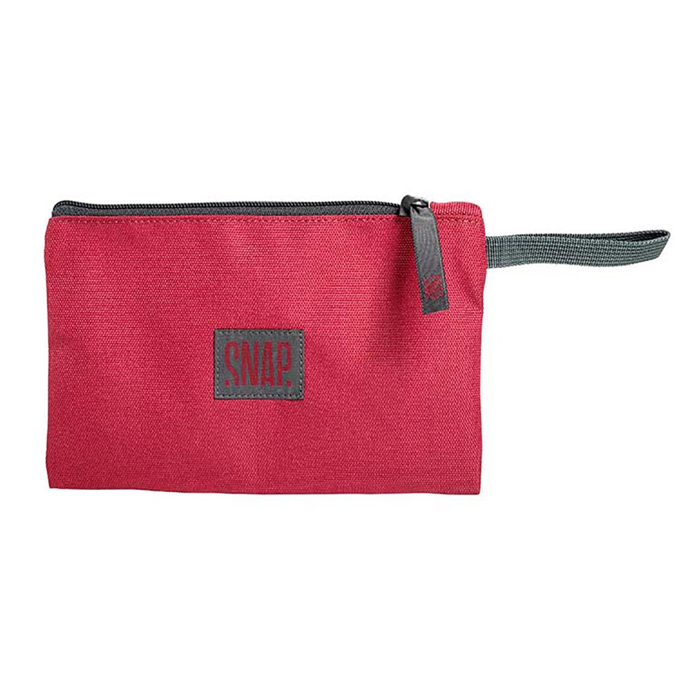 snap climbing pouch handbag rouge 14x22x1 cm