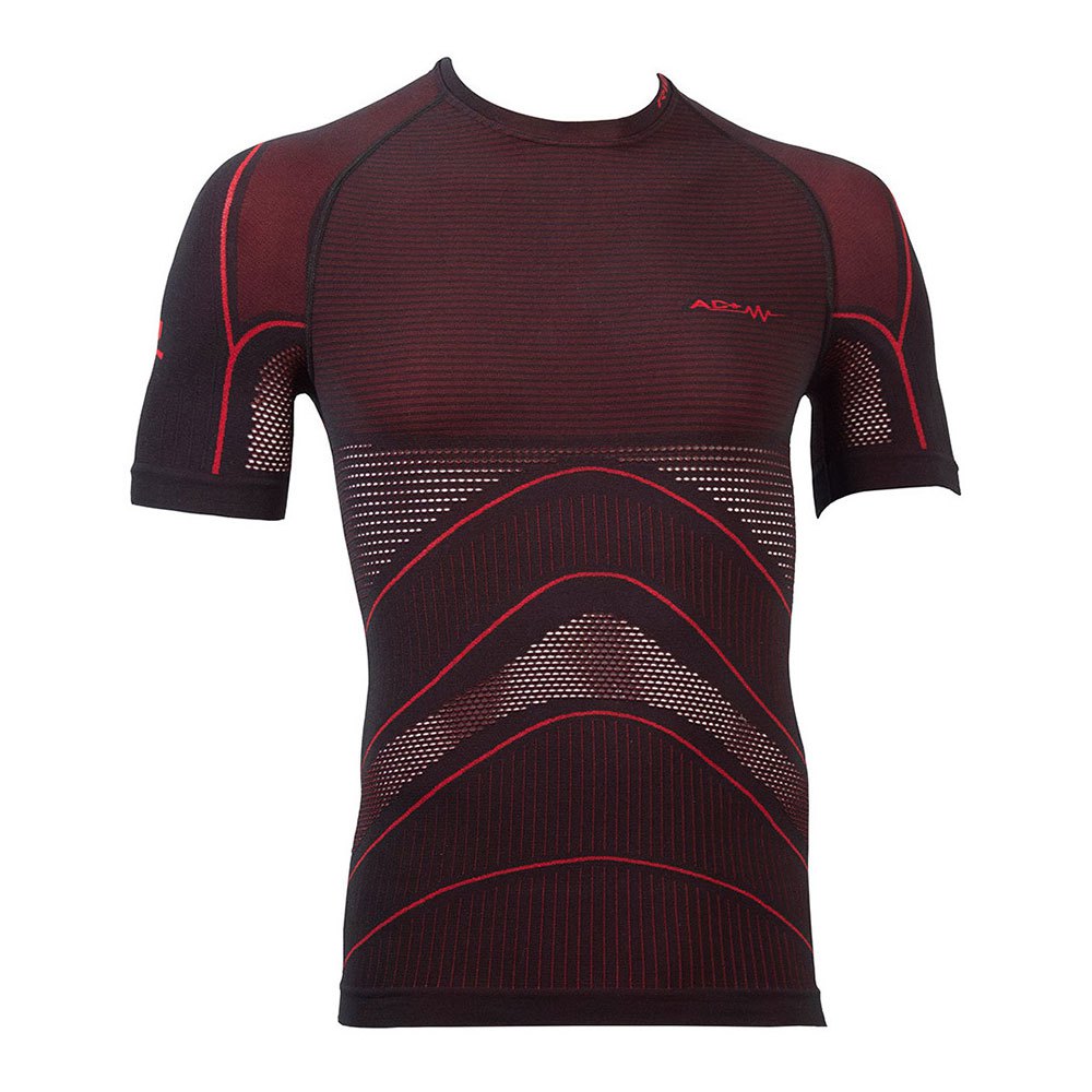 riday nexus active short sleeve base layer rouge m-l homme