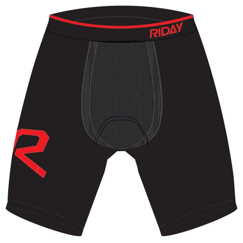 riday logo interior shorts noir l-xl homme