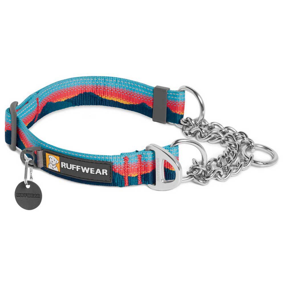 ruffwear chain reaction dog collar bleu m