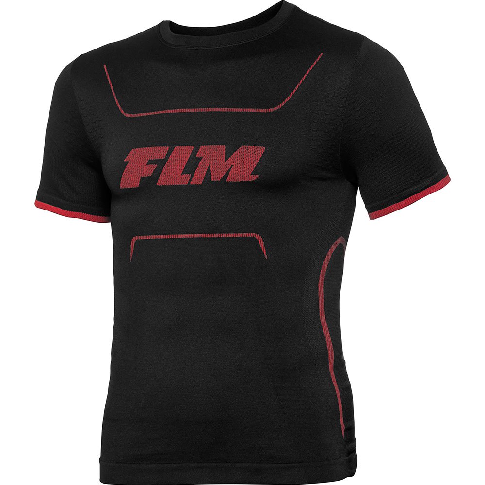 flm sports functional pro 1.0 short sleeve base layer noir l homme