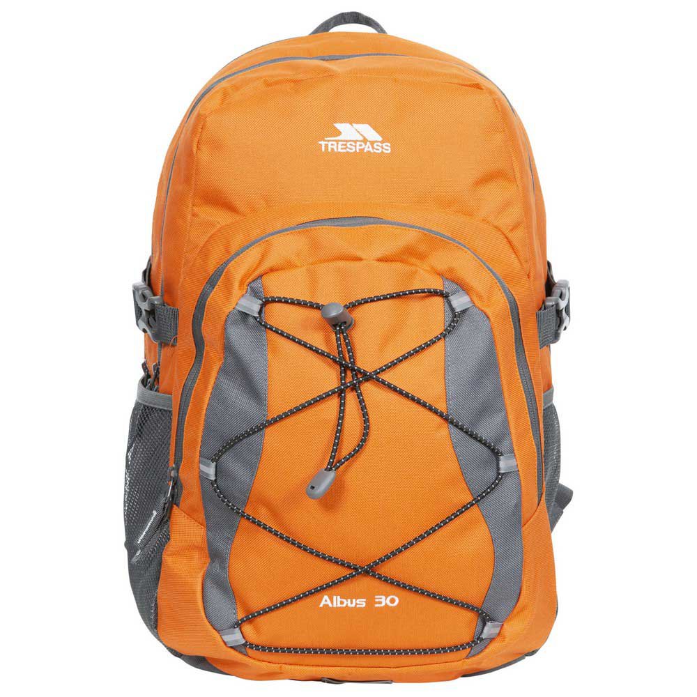 trespass albus 30l backpack orange,gris